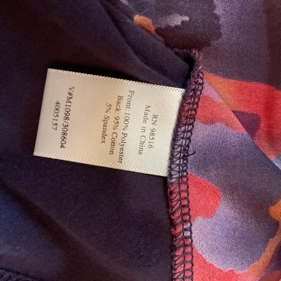 Coldwater Creek XL women’s sleeveless colorful top. - Picture 7 of 7